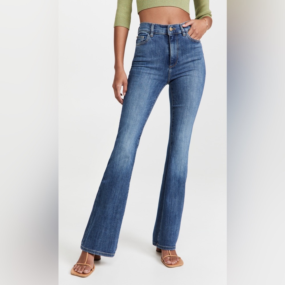 DL1961 Bridget Bootcut Highrise Instasculpt in Wash Admiral